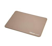 Fellowes Breyta Tapis de Souris Ergonomique Extra-Large - Sable - Base antidérapante en Caoutchouc, Bords Cousus résistants, Protection Microban, optimisé pour Les Souris optiques et Laser