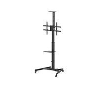 Fellowes Support d'écran 100136877 – Sol 70" 50 kg, 10–20°/180°, roues verrouillables