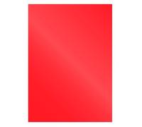 Fellowes Chromolux - Papier cartonné - brillant - A4 (210 x 297 mm) - rouge - 250 g/m² - 100 unités couverture à reliure