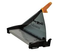 Fellowes Cisaille à levier Fusion – Format A3 – Coupe 10 feuilles – Noir/Jaune