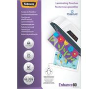 Fellowes Consommable de bureau pour plastifieuse A4 80 microns