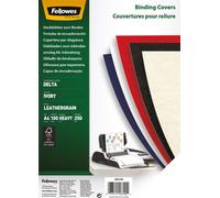 Fellowes fsc certified - 100 unités - 250 g/m² - couverture à reliure