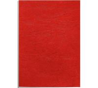 Fellowes Couverture Delta structure cuir DIN A4 rouge 25 feuilles