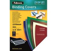 Fellowes Delta Couverture Blanc - Couverture de présentation et de protection Fellowes - Blanc x25