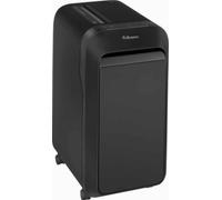 Fellowes Destructeur de Document Powershred LX220, Haute Confidentialité, Mini Coupe, Coupe croisée, sécurité DIN P-4, 3 à 5 utilisateurs, Corbeille extractible 30L, Capacité : 20 Feuilles, Noir
