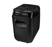 Fellowes Destructeur De Documents Automatique Automax 200C Coupe Croisée 200 Feuilles - 5 Minutes - Technologie Silencieuse