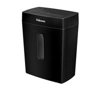 Fellowes Destructeur de documents FS-8C, destructeur de papier avec agrafes, carte de crédit, coupe croisée, corbeille 15L, 8 feuilles, usage individuel, télétravail, noir, 5013801, exclusivité Amazon