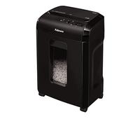 Fellowes destructeur Powershred 10M, destructeur de Papier Micro-Coupe 10 Feuilles, broyeur, Maison, Bureau, verrou de sécurité, DIN P5, Coupe croisée, Corbeille 19L, agrafes, Cartes de crédit