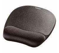 Fellowes Ergo Mouss' Tapis de souris ergonomique avec repose-poignet intégré - Noir