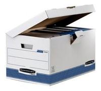 fellowes fellowes bankers box system boîte d'archives avec couvercle noir Noir