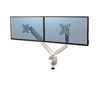 fellowes fellowes bras porte-ecrans double gris noir