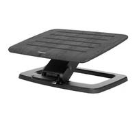 Fellowes Fellowes Fußstütze Hana Series, Echtholzoberfläche, Schwarz Noir