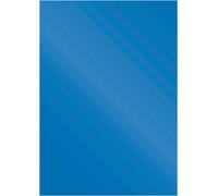 Fellowes Feuille de couverture Chromolux brillant A4 bleu 100 feuilles