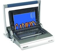 Fellowes Galaxy Wire 5622401 perforelieur manuel par anneaux métal usage intensif perfore 20 feuilles relie 130 feuilles Gris clair et gris anthracite