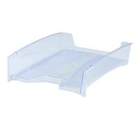 Fellowes Green 2 desk Corbeille à courrier Transparent