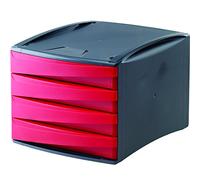 Fellowes Green 2 desk Modules de classement Rouge