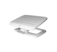 Fellowes Hana LT Repose-pieds Blanc, Plateforme 45x35cm, ABS, Hauteur Ajustable 12-21.8cm, Dimensions 450x360x175mm, Poids 4.1kg