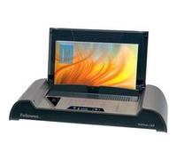 Fellowes Thermorelieuse Helios 60 – Reliure jusqu'à 600 feuilles, mise en veille auto, noir et gris
