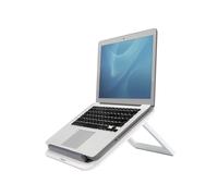Fellowes I-Spire Series Support Laptop QuickLift 17" ABS Blanc/Gris, réglable 30-205mm, 320x286x420mm, 7 positions, garantie 5 ans