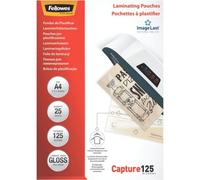 Fellowes ImageLast - 125 microns - pack de 25 - brillant - brillant - A4 (210 x 297 mm) pochettes plastifiées