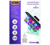 Fellowes - 100 - A4 - pochettes plastifiées