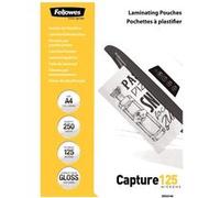 Fellowes Pochettes de plastification Capture 125 micron - A4 - 250