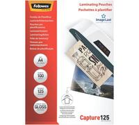 Fellowes laminating pouches capture 125 micron - pack de 100 - brillan