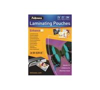 Fellowes Laminating Pouches Enhance 80 micron - Pack de 100 - brillant - A5 (148 x 210 mm) pochettes plastifiées