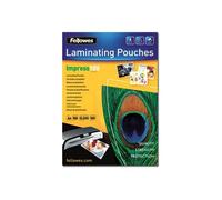 Fellowes Laminating Pouches Impress 100 Micron - 100 microns pack de 100 - brillant - transparent - A3 (297 x 420 mm) pochettes plastifiées