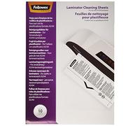 Fellowes Lot De 10 Feuilles De Nettoyage Naturel Pour Plastifieuse A4 A3