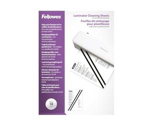 Fellowes Lot De 10 Feuilles De Nettoyage Naturel Pour Plastifieuse A4 A3