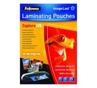 Lot de 100 Pochettes à plastifier Fellowes 125 microns A3 (Transparent Brillant)