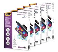 Fellowes Pochettes de plastification ImageLast A4 80 microns Brillantes Pack 500