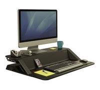 Fellowes Lotus Sit-Stand Workstation Pied pour Écran LCD-clavier-souris noir