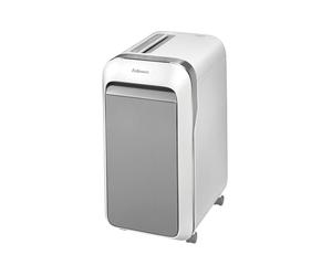 Fellowes LX Series Powershred LX221 Destructeur Micro-Broyage 2x12mm P-5, 20 feuilles, 30L (1100 feuilles), 65dB, SafeSense, Blanc