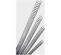 Fellowes - Métal - 40 mm - A4 (210 x 297 mm) - 360 feuilles - noir - 25 unités spirale de reliure Noir G