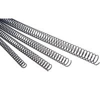 Fellowes Metal Spiral Bands 5110601/ Jusqu'à 120 A4/ 100 pcs/ Noir