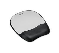 Fellowes Mouse Pad Black, Silver, W128285490