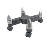 Fellowes Office Suites CPU X Stand - Socle pour armoire de système format tour - noir, argent
