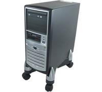 Fellowes Office Suites CPU X Stand - Socle pour armoire de système format tour - noir, argent Noir, Argent