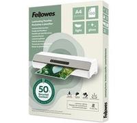Fellowes Pochettes de plastification A4 Recy s - Epaisseur Light : 75/80 microns - Fintition Brillante - Boîte de 100