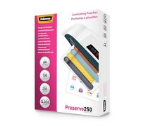 Fellowes Laminating Pouches Preserve 250 Micron - 250 microns pack de 100 - brillant - transparent - A4 (210 x 297 mm) pochettes plastifiées