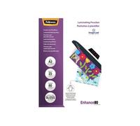 Fellowes imagelast - pack de 25 - transparent brillant - a3 - pochette
