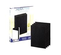 Fellowes Filtre à charbon AeraMax DX95 – Lot de 4 – Noir