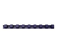 Fellowes - Peigne de reliure en plastique 21 anneaux 8 mm bleu - Boîte de 100