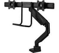 Bras porte écran à barre transversale Swing Fellowes noir