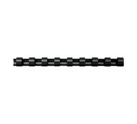 Fellowes Plastic Comb - 22 Mm - 21 Anneaux - A4 (210 X 297 Mm) - Noir - 50 Unités Peigne De Reliure En Plastique - Pour Fellowes Galaxy 500, Galaxy E 500, Pulsar 300, Pulsar-E 300, Quasar E 500