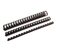 FELLOWES Plastic Comb 28mm Black A4 50PK