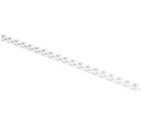 Fellowes Dos de reliure en plastique DIN A4 21 anneaux 6 mm blanc 100 pièces