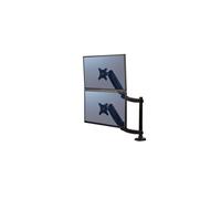 Fellowes Platinum Monitor Arm Bras réglable pour 2 moniteurs noir Taille d'écran : jusqu'à 27 pouces montable sur bureau
